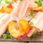 GLP-1 Peach Iced Tea Popsicles