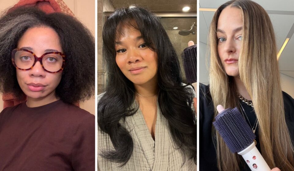 We Tested Dyson's Airsmooth on 4 Different Hair Types